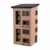 Vogelvoederhuisje Wildlife Garden Triple Feeder Terracotta