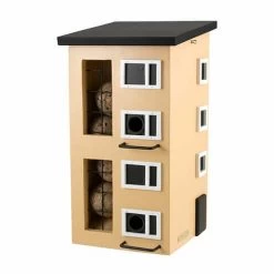 Voederhuisje Wildlife Garden Triple Feeder Geel