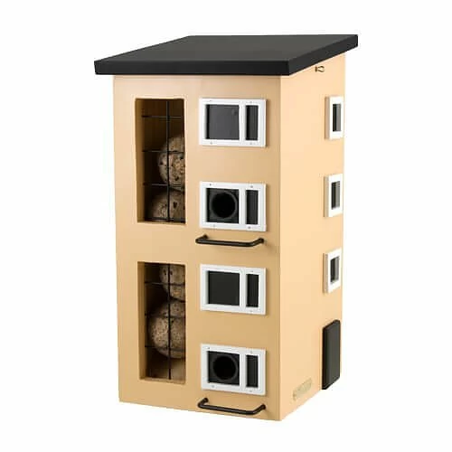 Voederhuisje Wildlife Garden Triple Feeder Geel