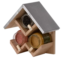Voederhuisje Pindakaaspothouder