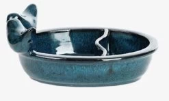 Vogelvoeder- En Drinkschaal Blauw