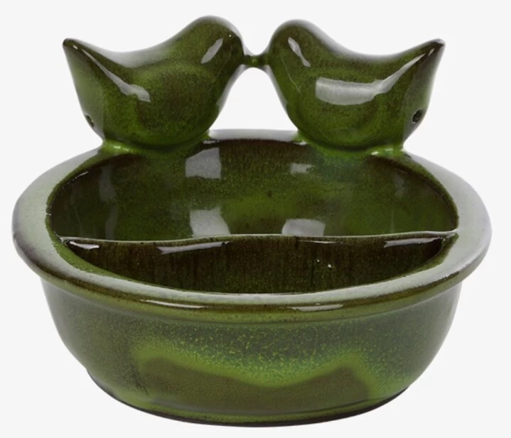 Vogelvoeder- En Drinkschaal Groen - Afbeelding 2