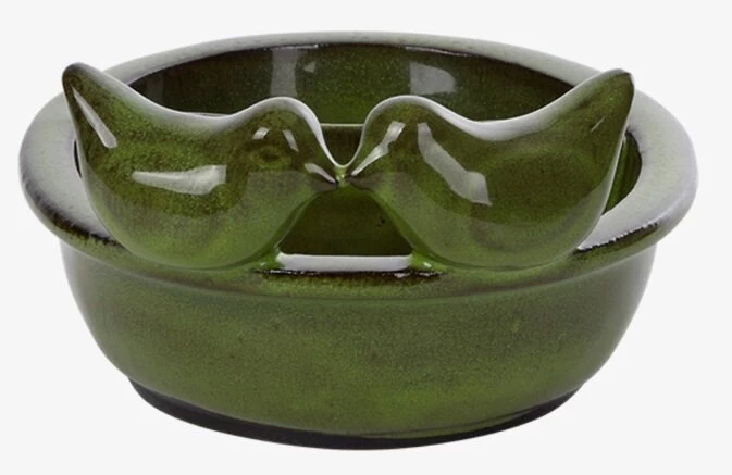 Vogelvoeder- En Drinkschaal Groen - Afbeelding 3