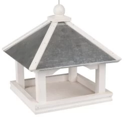 Vogelvoederhuis Theresa Wit