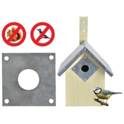 Beschermingsplaat Voor Nestkastje Pimpelmees