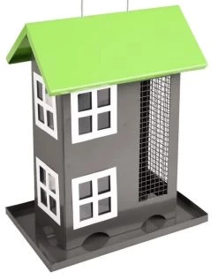 Vogelvoedersilo Sammy Grijs