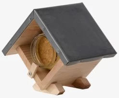 Voederhuisje Pindakaaspothouder Vierkant