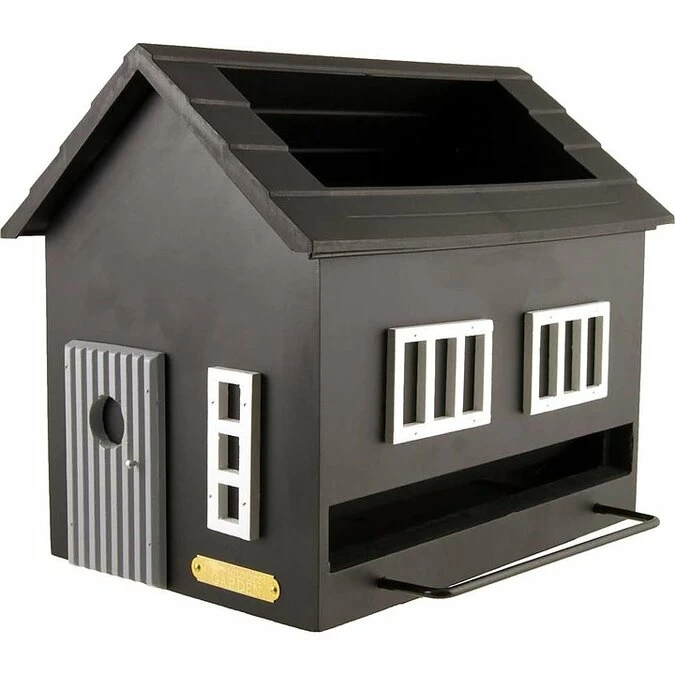 Voederhuisje Met Bad Zwart Wildlife Garden