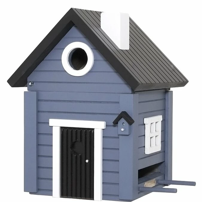 Vogelhuisje Wildlife Garden Multiholk Blat Hus (blauw)