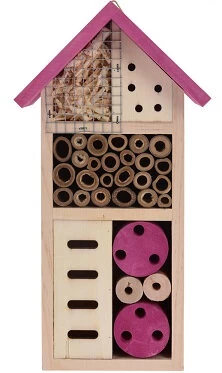 Insectenhotel Flat Fuchsia