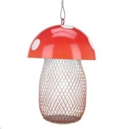 Vogelvoeder Paddestoel Oranje-rood