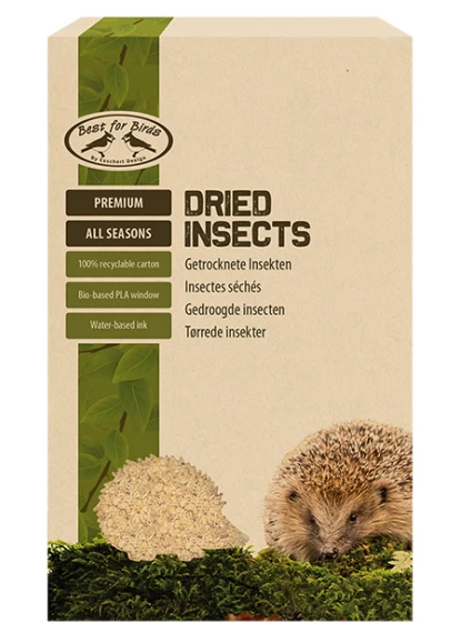 Egelvoer Gedroogde Insecten