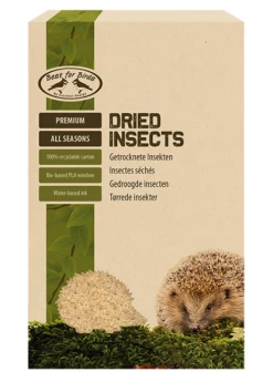 Egelvoer Gedroogde Insecten